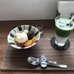 Green Tea SEN - ほうじ茶あんみつ＆抹茶ラテ
