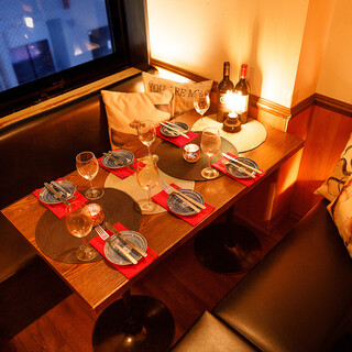 こだわりの個室空間♪