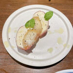 もつ鍋 六花舎 - 白桃の生ハム包み