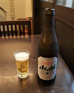 Nishimura - 瓶ビール（中）　600円