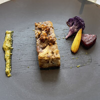 Ristorante Crocifisso - ちょっとバランス悪いメインディッシュ