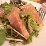 鴨川の金目鯛のカルパッチョ