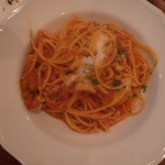 TRATTORIA PACE - 季節の野菜のトマトソース　スパゲッティ