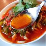 Eco TURAN food - ラグメン 1000円のスープだよ
