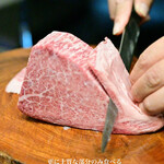 焼肉 拍手喝采 - 切り落としがもったいない！なんて贅沢！