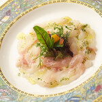 Romiele da REGA - 明石産天然真鯛のカルパッチヨ