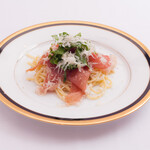 Romiele da REGA - ２４ヶ月熟成パルマ産生ハムのスパゲッティ