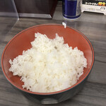 横浜家系らーめん 武術家 - ご飯　中