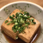 Dainichi Karashuzou - 豆腐煮　これでも小の半分　お魚の味しっかり。