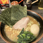 横浜家系らーめん 武術家 - のり玉ラーメン　中