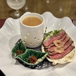 トゥ・ラ・ジョア イズム - 岩手短角牛のしゃぶしゃぶ