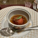 トゥ・ラ・ジョア イズム - トマトの茶碗蒸し