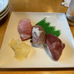 おたる政寿司 - マグロ3種