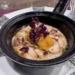 トゥ・ラ・ジョア イズム - 木の子の焼きフラン