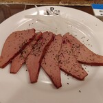 BERG - 夜メニュー、❮マイスターシリーズ　スモークレバー❯美味しかった