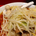 ラーメン二郎 - ヤサイ（そのまま）