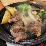 sute-kiandokatsuretsunambayonzeroniikyuu - お肉も野菜もおいしい