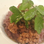 リストランテ ラ チャウ - 牛肉ラグーソースのリゾット