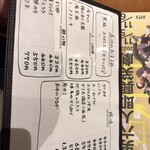 ひかる - ひかるさんメニュー表♪