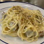 SPRING FIELD - 卡邦尼意大利麵濃郁的起司風味 (♡ >ω< ♡)