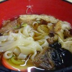 巴屋食堂 - かつ丼セットのアップ