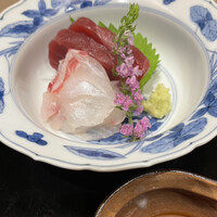 八寸 - 何時も思う。味が深いねっとりな赤身の鮪。