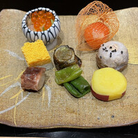 八寸 - 目にも美しい美味しい八寸。