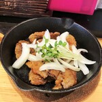 韓国風居酒屋オソオセヨ - カルビのコチュジャン焼き