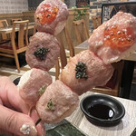 串揚げと肉炙り寿司 KUSHIEMON - 