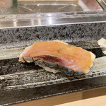 寿司安 - 追加した、鯖の炙り