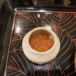 割烹 新多久 - サービスでいただいた、ハラコ