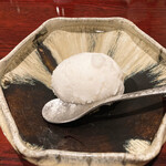 割烹 新多久 - 梨のシャーベット