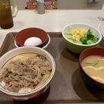 すき家 - 牛丼ランチセット（ミニ）