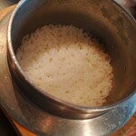 佐賀牛 季楽 銀座  - 炊き立て佐賀米