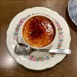 自家焙煎珈琲庵 - クレームブリュレ/ブレンドコーヒー ¥700- (税込)