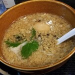 塩そば専門店 桑ばら - 手揉み燻香炙り肉つけそば