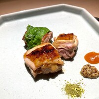 鳥焼き 小花 - 伊達鷄 モモ たれ焼き