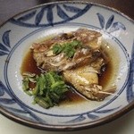 Owari Asahi En - 焚き物：桜鯛兜煮、木の芽