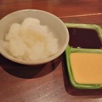 鳥夢 - おろし、ソース、カラシ