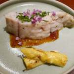 馳走 啐啄一十  - クロムツ山椒ソース