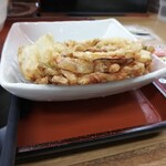 山田うどん食堂 - かき揚げ天ぷら 190円