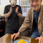 とろ～り卵のオムライス さん太 - 