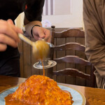 とろ～り卵のオムライス さん太 - 