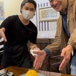 とろ～り卵のオムライス さん太 - 