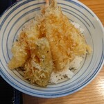 Sobadokoro Zenya - ミニ天丼500円