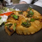 焼鳥・元気 - 竹の子のステーキ