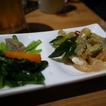 焼鳥・元気 - 付きだしです