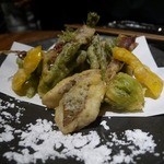 焼鳥・元気 - 天ぷら盛り合わせ