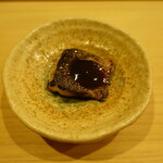 すし処 睦月 - 秋刀魚の炙り肝ソース