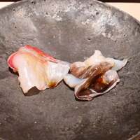 鮨 梢 - 鹿児島の鯵と三重県のとり貝